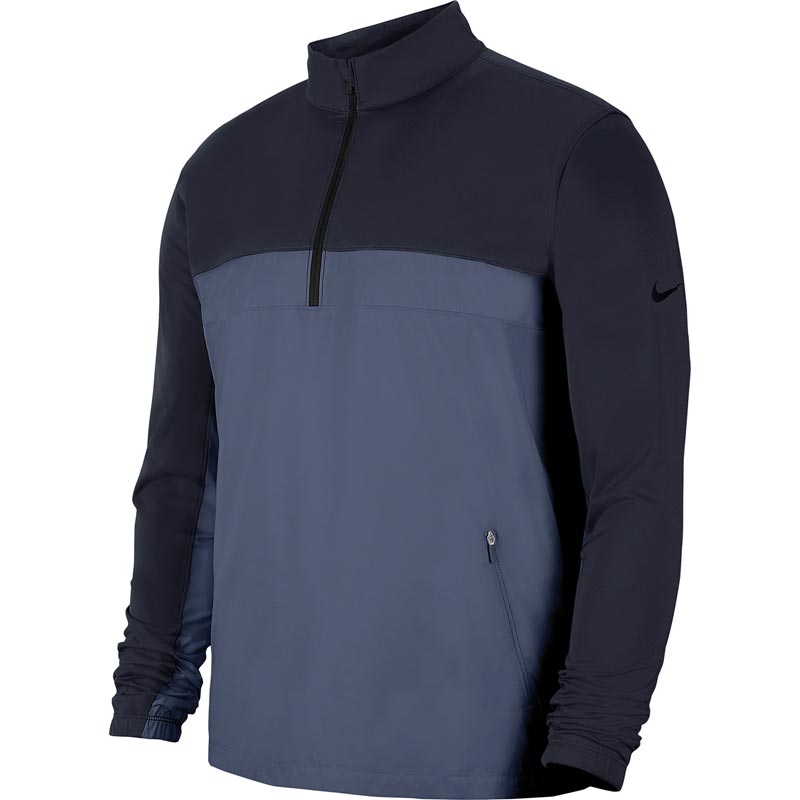 Nike Shield jacket half-zip core - Black/ Dark Smoke/ Grey S